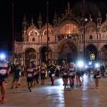 The experience of running in Venice by night